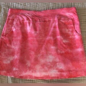 Zac & Rachel Pink Tie-Dye Women's Skort